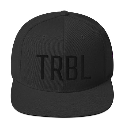 TRBL Flat Bill - Black on Black